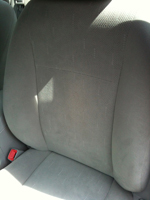 Repaired seat back